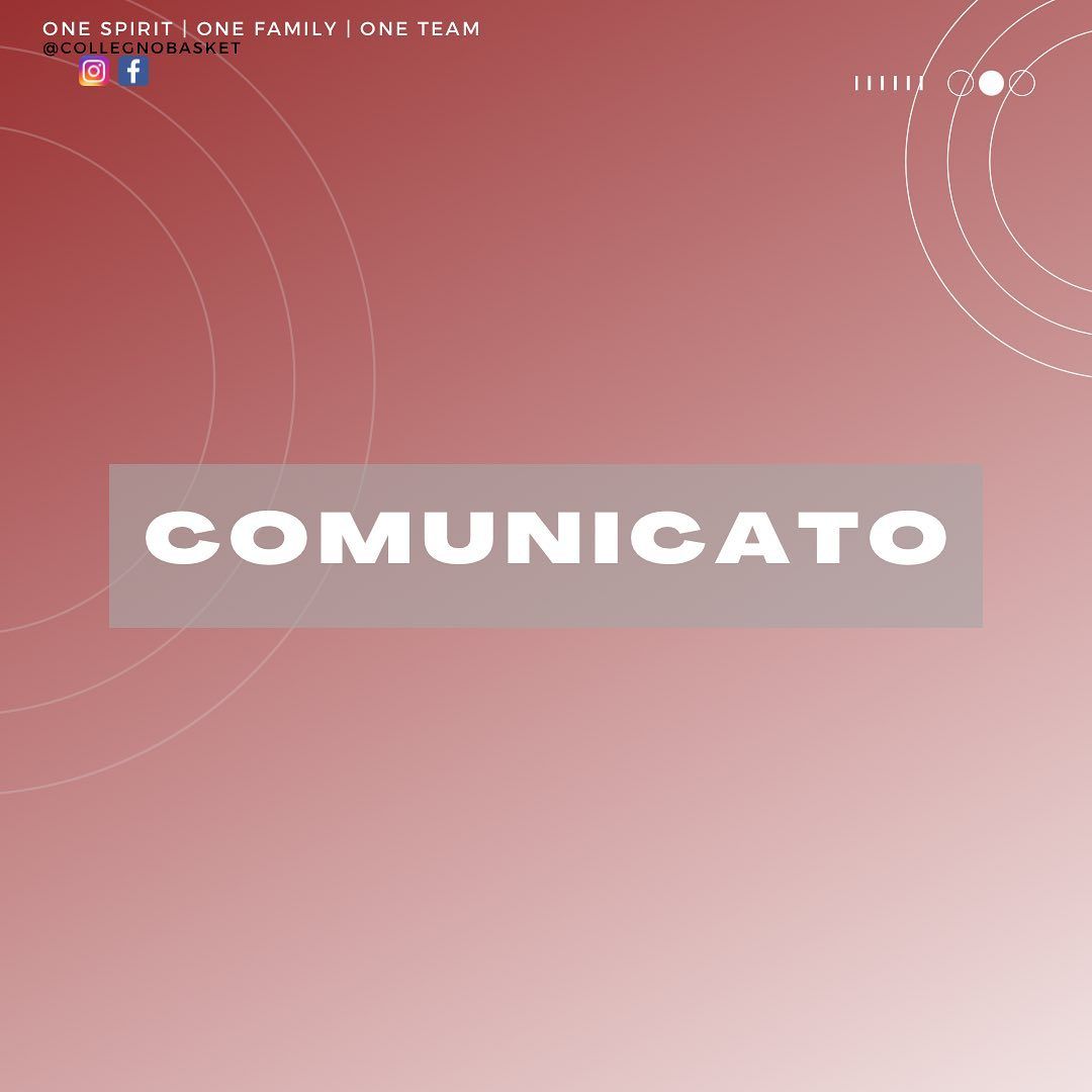 COMUNICATO RINVIO PARTITA C GOLD!