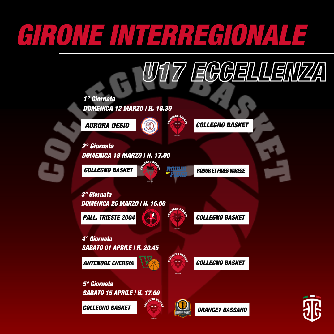 U17 ECCELLENZA | Girone Interregionale