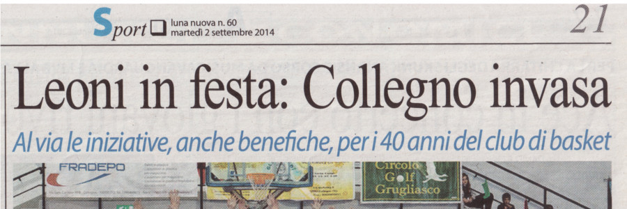 Rassegna stampa: si parla di noi…