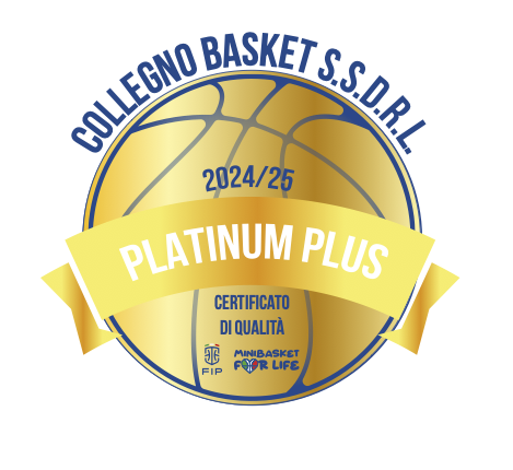 MINIBASKET | COLLEGNO BASKET PREMIATO CON IL CERTIFICATO DI QUALITÀ FIP