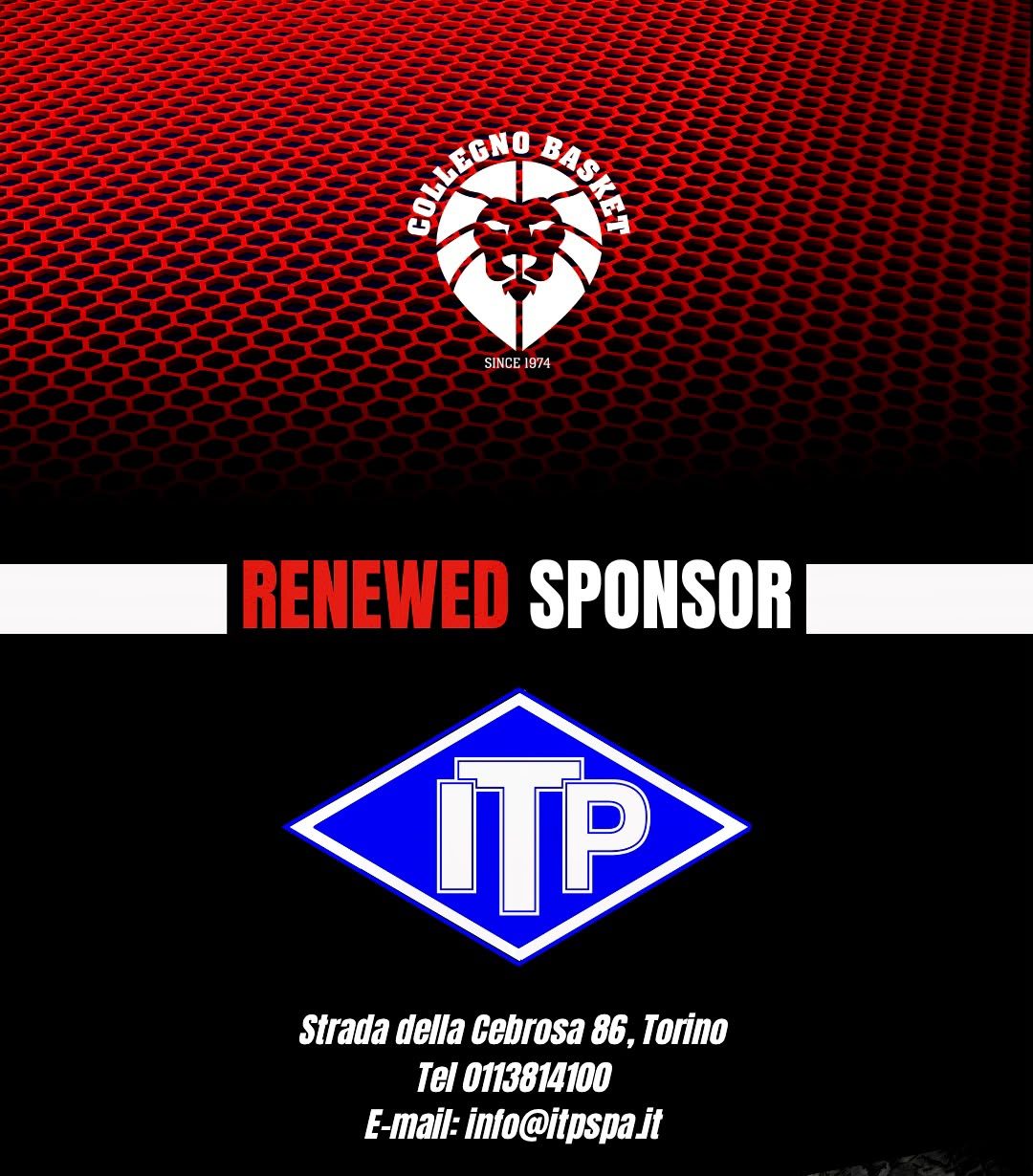 ITP rinnova la sua fiducia a Collegno Basket