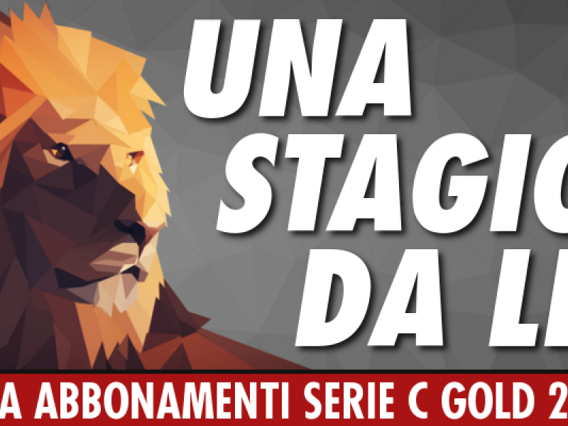 CGOLD: Campagna Abbonamenti 2017/18