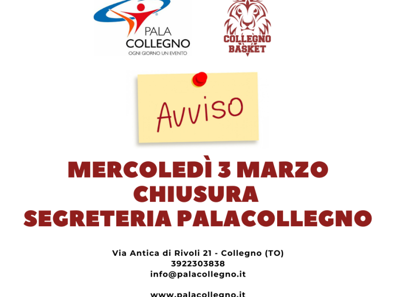 AVVISO IMPORTANTE!!