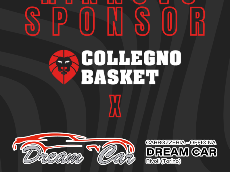 Dream Car e Collegno Basket ancora insieme