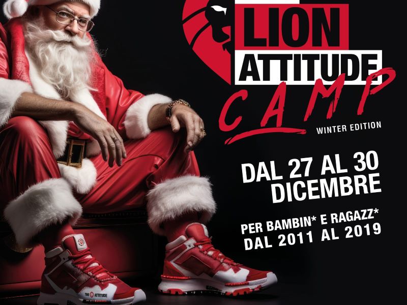 Aprono le iscrizioni al THE LION ATTITUDE CAMP – Winter Edition