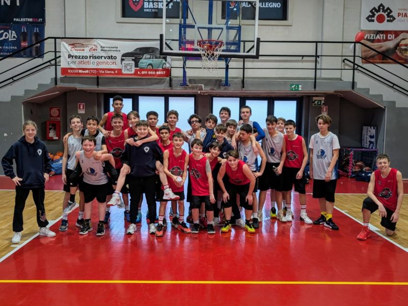 U13 Gold | Collegno Basket Houston Rockets trionfa nel derby texano contro Basket Torino Dallas Mavericks