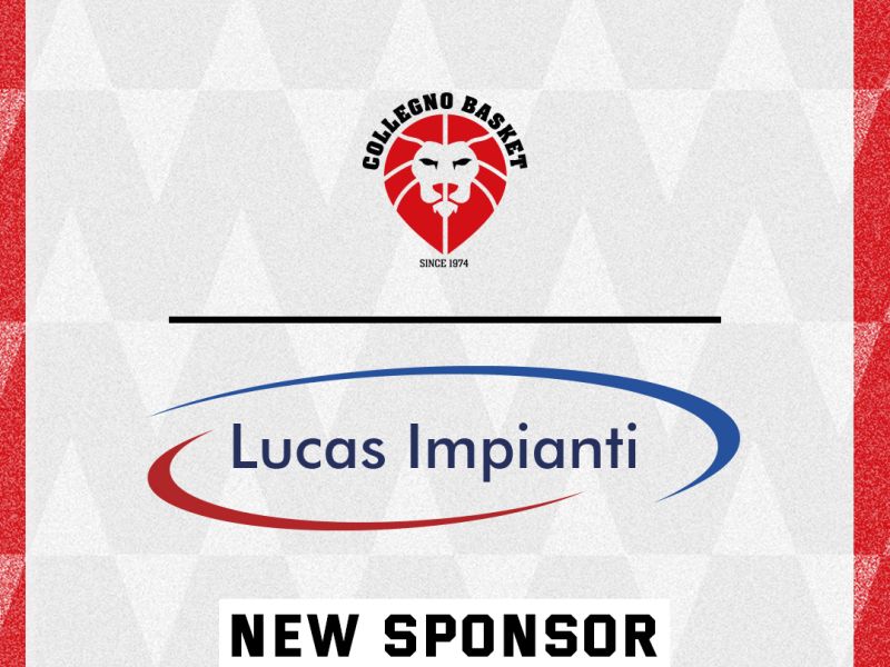 Collegno Basket stringe un accordo di sponsorizzazione con Lucas Impianti